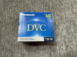 Panasonic DVC SP-60 LP-90 Cassette Tape Pack Of 5 NEW in Box MiniDV AY-D... - $22.76