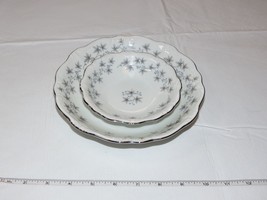 Johann Haviland Blue Garland Pattern China Sauce &amp; Soup Bowl Bavaria Germany~ - £18.48 GBP