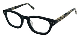 Converse Ophthalmic Mens Black Rectangle Plastic Eyeglass Frame P015 48mm - £35.96 GBP