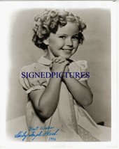 Shirley Temple Signed Autograph Autogram 8x10 Rpt Photo So Cute Lollipop - £13.32 GBP