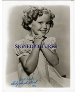 SHIRLEY TEMPLE SIGNED AUTOGRAPH AUTOGRAM 8x10 RPT PHOTO SO CUTE LOLLIPOP - $16.99