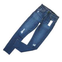 NWT Adriano Goldschmied AG Farrah Ankle Skinny in Interim Destroyed Jeans 28 - £56.48 GBP