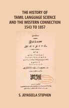The History of Tamil Language Science and the Western Connection 154 [Hardcover] - £23.78 GBP