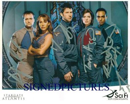 Stargate Atlantis Cast Signed Autographed Rp Photo - £15.71 GBP