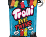 2x Bags Trolli Evil Twins Sweet &amp; Sour Flavor Candy | 4.25oz | Fast Ship... - £10.23 GBP