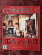 Rare CONNOISSEUR Magazine August 1990 Venice Art Show Valentino Fashions - £12.90 GBP