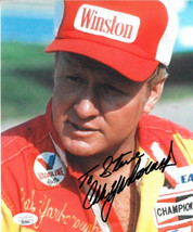 Cale Yarborough signed NASCAR/IndyCar 7.5x9 Photo To Steve- JSA #SS51605 - £30.32 GBP