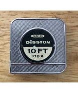 Vintage Disston Carlson 10 Ft Handy Pocket Tape Measure USA Made 710A - £7.32 GBP