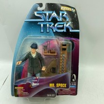 Star Trek Mr. Spock Playmates Action Figure Warp Factor Series 5 - 1998 New. - £11.86 GBP