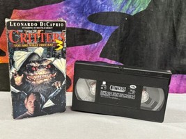 Critters 3 You Are What They Eat Leonardo DiCaprio Debut VHS 1991 Horror - £11.66 GBP