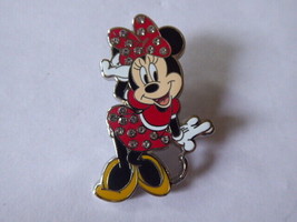 Disney Trading Broches Minnie Mouse Transparent Pierre Bijou Tenant Nœud - £7.68 GBP