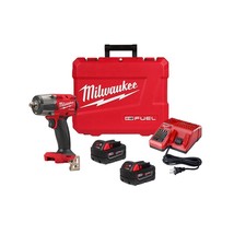 Milwaukee 2962P-22R M18 FUEL 1/2 &quot; Mid-Torque Impact Wrench w/ Pin Detent Kit - £510.81 GBP