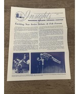 Q4 1973 Madison Square Garden Center Insights MSG NYC Bill Bradley NY Kn... - $15.00