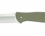 Kershaw 1660OL Leek Olive Drab 3in Blade Folding Knife Liner Lock Pocket... - £56.88 GBP
