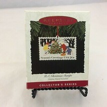 Vintage 1994 Hallmark Keepsake Ornament U.S. Christmas Stamps #2 In Series New - £7.84 GBP