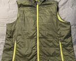 Orvis Trout Bum Puffy Vest Green Quilted Nylon Zip Front Men’s Large - $361.36 MXN
