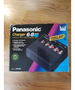 Panasonic BQ-8C Rechargeable Battery Charger AA,AAA,C,D,9V Multi Charger - $275.55 MXN