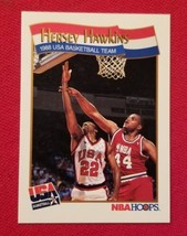 1991 Nba Hoops Hersey Hawkins 1988 Usa Basketball Team #569 Free Shipping - £1.46 GBP