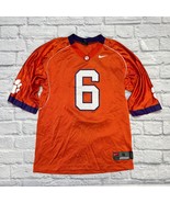 Clemson Tigers Football Jersey #6 Nike Team Adult Mens Small NCAA Orange - £57.84 GBP
