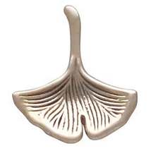 Bronze Ginkgo Post Earrings 9x9mm - $328.31 MXN