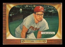 Vintage 1955 Baseball Card Bowman #210 Earl Torgeson Philadelphia Phillies - £6.72 GBP