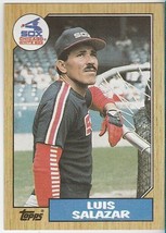 Luis Salazar 1987 Topps Baseball # 454 - $1.53