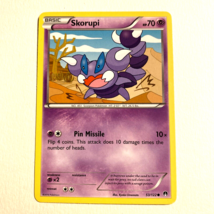 Pokémon TCG Skorupi BREAKPoint 53/122 Regular Common NM - $1.60
