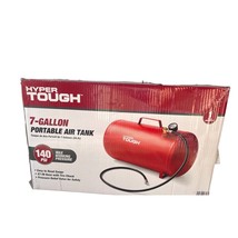 Hyper Tough 7 Gallon Portable Air Tank 140psi Air Hose with Tire Chuck - £59.13 GBP