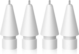 4 Pack Upgraded 0.72mm Fine Ponit Precise Replacement Tips for Pencil 1st 2nd Ge - £20.13 GBP