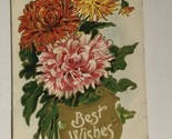 1910 Best Wishes Postcard Antique Hillsboro Ohio - $5.93