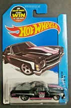 2014 Hot Wheels 1971 Chevy Chevelle SS Black El Camino HW City #18 New HW13 - £8.00 GBP