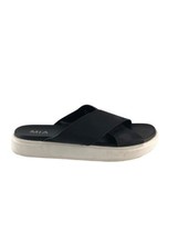 MIA Sandals Slip On Wedges Black Size 8.5 ($) - £47.10 GBP