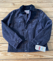 Levi’s NWT $200 Men’s soft Sherpa lined jacket size S black HG - $98.01