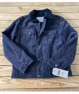 Levi’s NWT $200 Men’s soft Sherpa lined jacket size S black HG - £77.66 GBP
