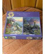 Thomas Kinkade Glow In The Dark 2 500 Piece Puzzle Set Sealed - €11,57 EUR