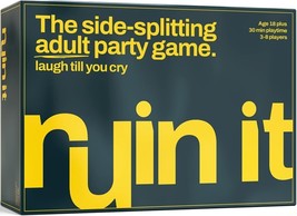 Ruin It Fun Adult Party Board Game for Group Game Night Ages 18 3 8 Players - $29.25