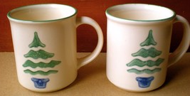 Set of Two Pfaltzgraff NORDIC CHRISTMAS Mugs/Cups - £19.17 GBP