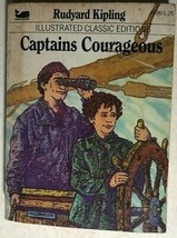 CAPTAINS COURAGEOUS by Rudyard Kipling (1983) Moby Books illustrated BLB - $9.89