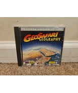 GeoSafari Geography Platinum Edition (CD-Rom, 1997, Educational Insights) - £11.20 GBP