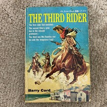 The Third Rider Western Paperback Book by Barry Cord Action Pulp Avon Book 1959 - £9.70 GBP