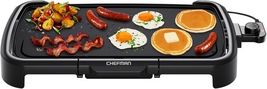 Chefman XL Electric Griddle With Temperature Control - Black (Open Box) - $624.04 MXN