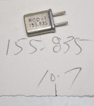 Vintage Scanner Radio Crystal - 155.835 MHz / 10.7 iF / HC-25/U  - $9.89