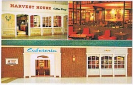 Postcard Harvest House Cafeterias &amp; Coffee Shops USA &amp; Canada - £3.10 GBP