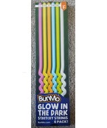 BUNMO Glow in The Dark Stretchy Strings 6pk | Calming Sensory Toy | Perfect - £7.78 GBP