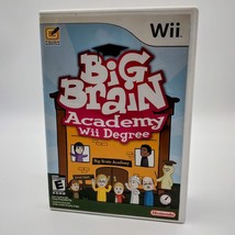 Big Brain Academy: Wii Degree (Nintendo Wii, 2007) Complete in Case Tested - £7.56 GBP