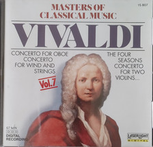 Antonio Vivaldi - Masters Of Classical Music, Vol.7: Vivaldi (CD) VG - £2.24 GBP