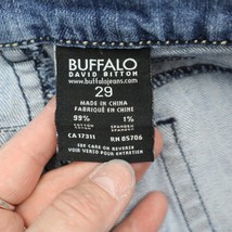 Buffalo Pants Womens 29 Blue Mid Rise Bootcut 5 Pocket Button Zip Denim Jeans - £23.72 GBP