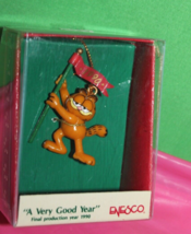 Enesco Small wonders Garfield A Very Good Year Christmas Holiday Ornamen... - £19.52 GBP