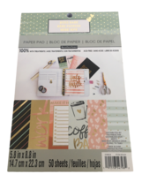 Recollections Boss Babe Paper Pad Work Coffee Scrapbooking Crafting 5.8 ... - $8.99