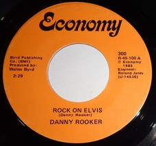 Danny Rooker 45 RPM - Rock On Elvis / Go Back To Him NM VG++ E11 - $122.36 MXN